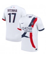 Paris Saint-Germain Vitinha #17 Bortedrakt 2024-25 Korte ermer